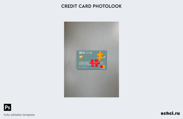 цифровая загрузка Ангола Banco de Fomento шаблон фотоизображения на лицевой стор